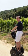 Weinberg-Tour auf dem Segway Juli 2013.