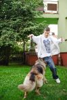 Zabawa z pupilem :)