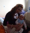 z moim chrzesniakiem:))