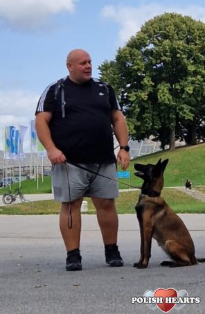 Olimpia park z pieskiem 