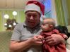Szczęśliwy dziadek że swoją wnuczką Ana